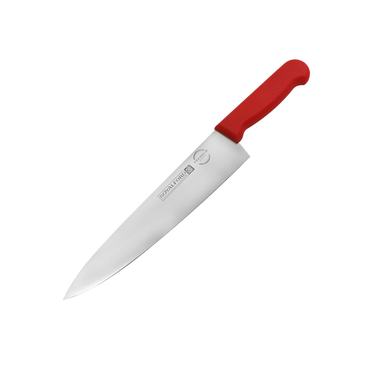Royalford RF12555 10 Inch Chef Knife | Stainless Steel Blade | Ergonomic PP Handle | Extra Sharp Multipurpose Knife for Chopping, Slicing, Dicing & Meat Cutting