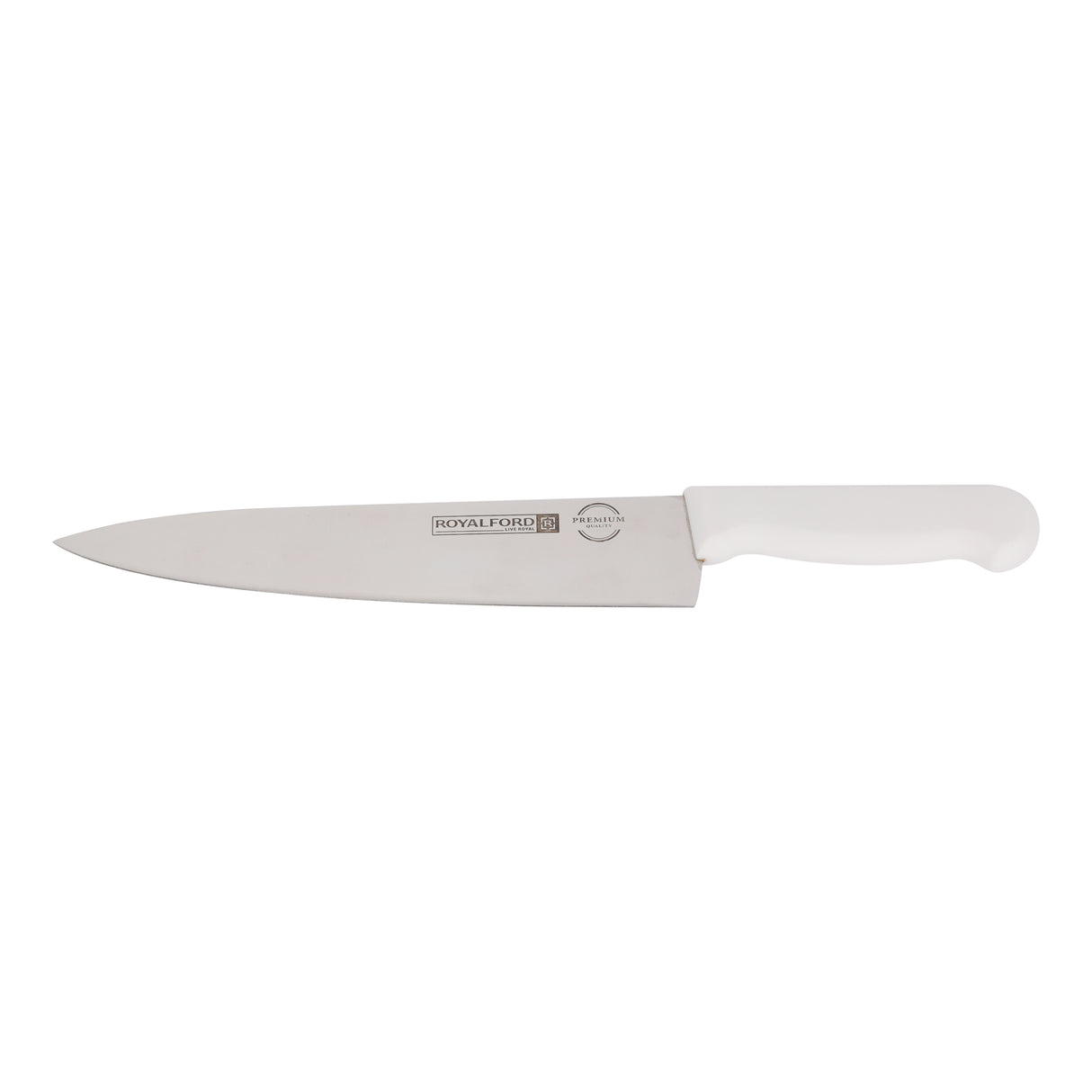 Royalford RF12556 10 Inch Chef Knife |Stainless Steel Blade Kitchen Cutting Knife Ergonomic PP Handle | Multipurpose Knife for Chopping, Slicing, Dicing Meat & Vegetables