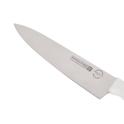 Royalford RF12556 10 Inch Chef Knife |Stainless Steel Blade Kitchen Cutting Knife Ergonomic PP Handle | Multipurpose Knife for Chopping, Slicing, Dicing Meat & Vegetables
