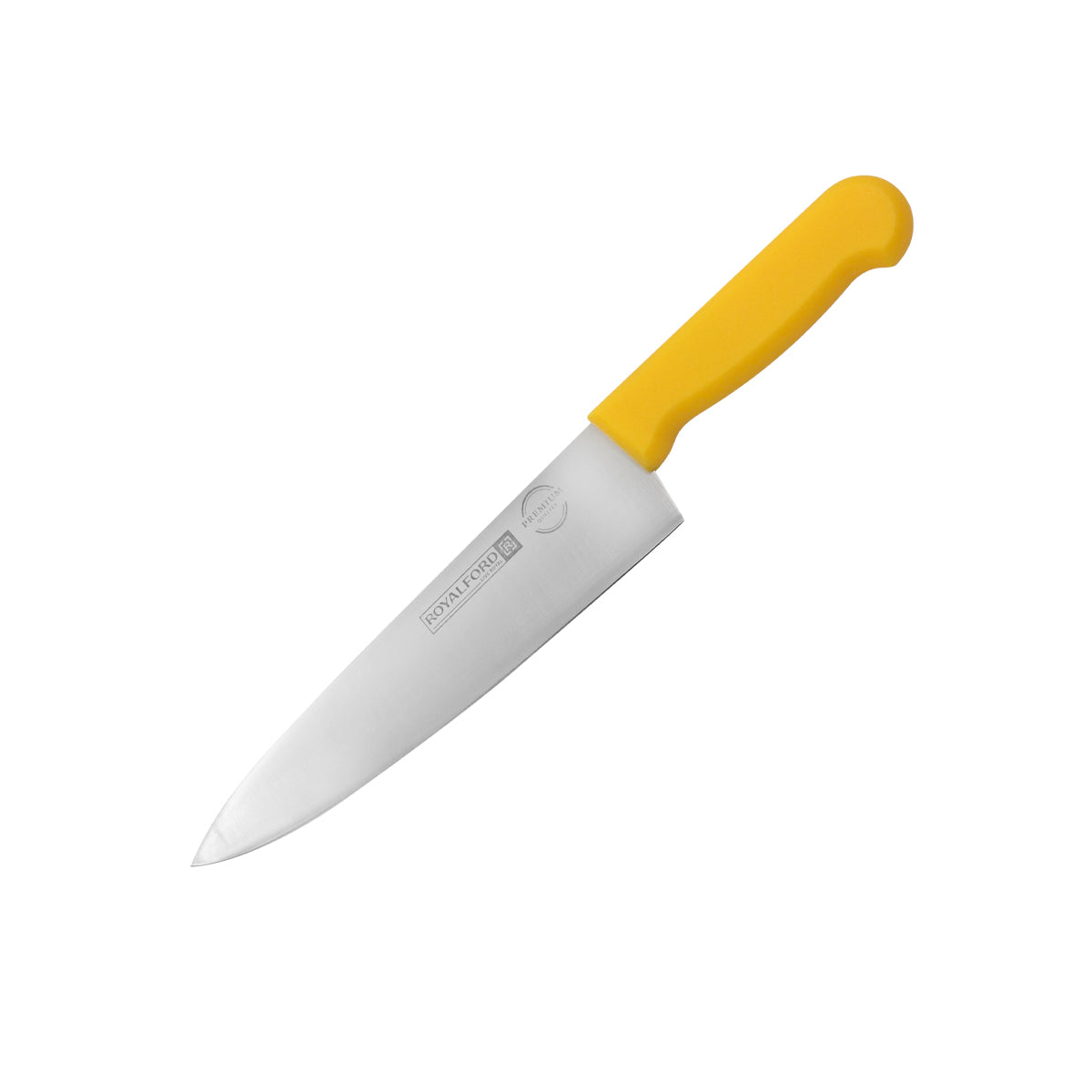 Royalford RF12557 10 Inch Chef Knife | Stainless Steel Blade | Ergonomic PP Handle | Extra Sharp Multipurpose Knife for Chopping, Slicing, Dicing Meat & Vegetables
