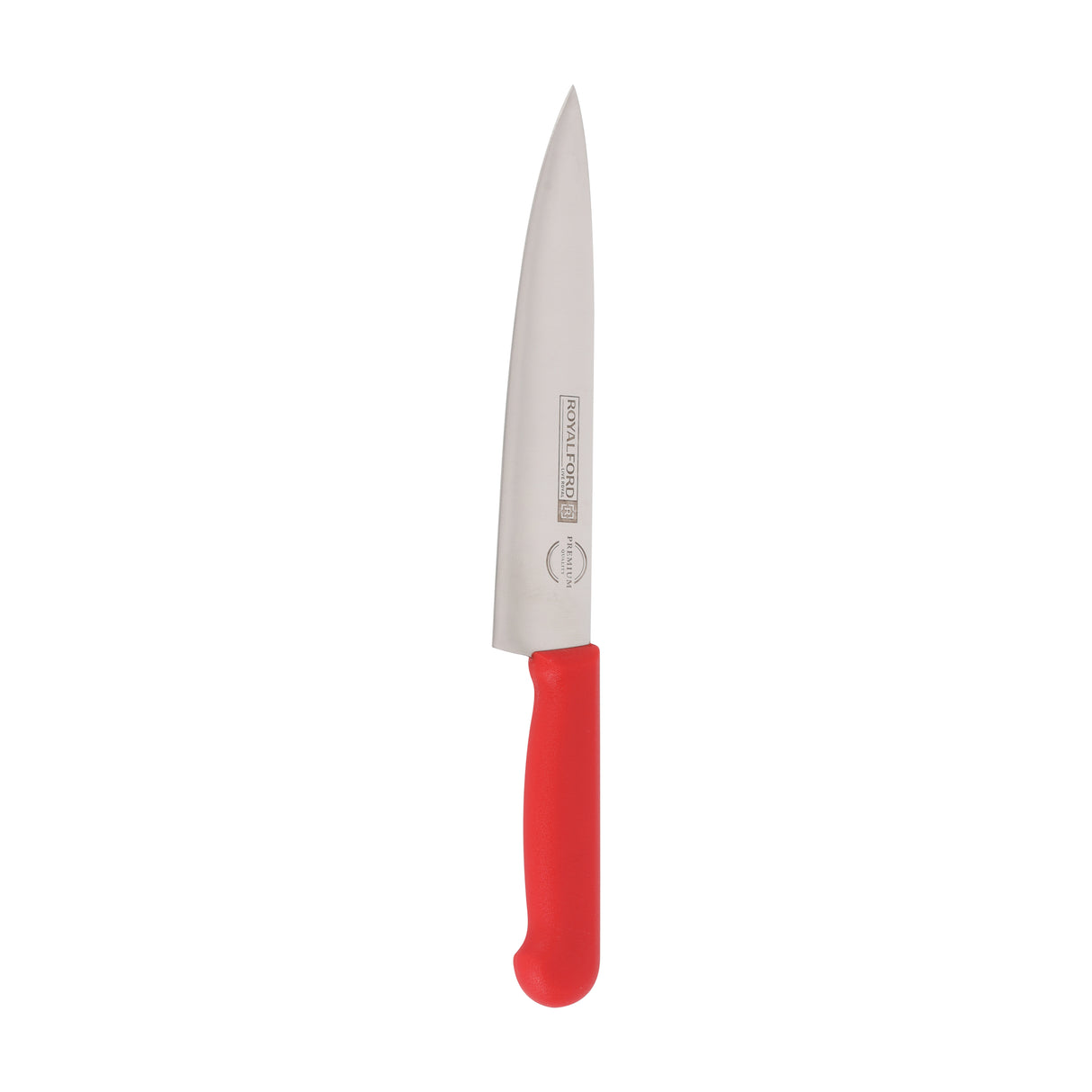 Royalford RF12559 8 Inch Chef Knife | Food Grade Stainless Steel Kitchen Knife | Extra Sharp Blade| Ergonomic PP Handle | Dishwasher Safe Multipurpose Cutting Knife