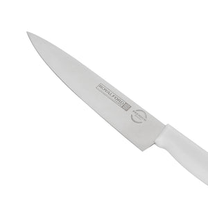 Royalford RF12560 8 Inch Chef Knife | Food Grade Stainless Steel Kitchen Knife | Extra Sharp Blade | Ergonomic PP Handle | Dishwasher Safe Multipurpose Cutting Knife