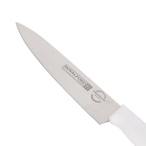 Royalford RF12563 7 Inch Slicer Knife| Stainless Steel Blade & Ergonomic PP Handle |Dishwasher Safe Sharp Kitchen Cutting Knife & Stain Resistant for Precise Slicing Use|