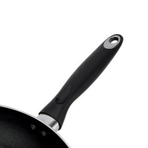Royalford RF1256FP30 30cm Aluminium Frypan | Premium Non-Stick Frying Pan | 3-Layer Coating | PTFE & PFOA Free | CD Bottom | Pure Aluminium Body & Heat-Resistant Handle