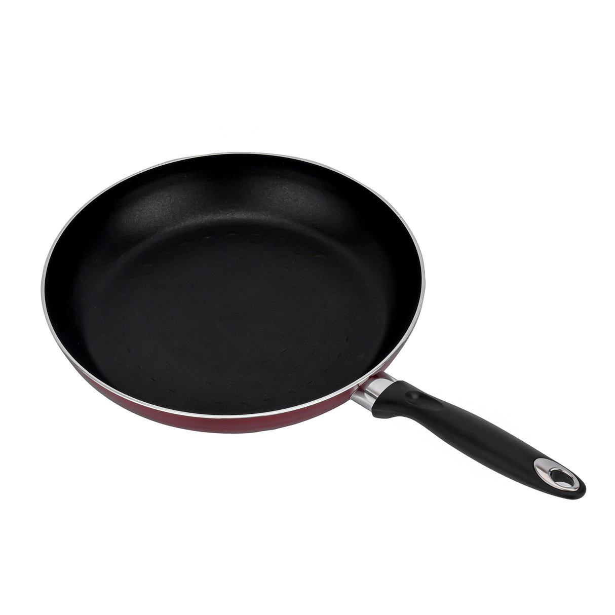 Royalford RF1256FP30 30cm Aluminium Frypan | Premium Non-Stick Frying Pan | 3-Layer Coating | PTFE & PFOA Free | CD Bottom | Pure Aluminium Body & Heat-Resistant Handle