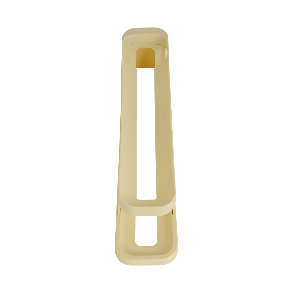 Royalford RF12572 Egg Dispenser| 2-tier rolling design, holds up to 15 eggs & space-saving rack with gravity-fed track| for easy access and organized fridge storage|