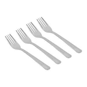 Royalford RF12591 Stainless Steel Cutlery Set |  16PCS Premium Flatware Set with Table Spoons, Tea Spoons, Forks and Knives | Dishwasher Safe & Rust Resistant Tableware