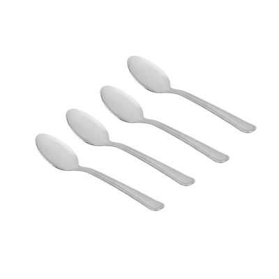 Royalford RF12591 Stainless Steel Cutlery Set |  16PCS Premium Flatware Set with Table Spoons, Tea Spoons, Forks and Knives | Dishwasher Safe & Rust Resistant Tableware