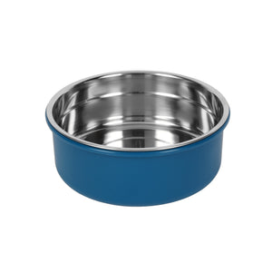 Royalford RF12592 700ML Round Stainless Steel Lunch Box | Leak-Resistant  | Secure Locking Lid | Durable PP & Silicone Seal | Ideal for Office, School & Travel Use