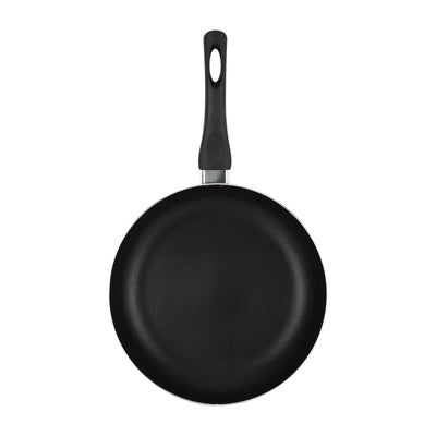 Royalford RF12597 3PCS non-stick cookware set with premium aluminium body includes frypan and casserole| durable coating, bakelite handles and multi-cooktop compatibility