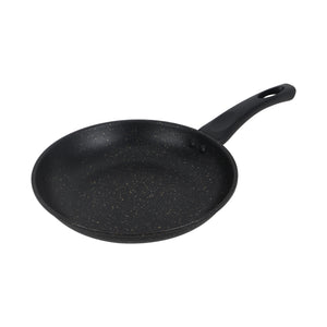 Royalford Elite RF12622 7-Pcs Forged Aluminium Cookware Set | Granite Non-Stick Coating| Glass Lids & Nylon Tools | PTFE & PFOA Free | 5-Layer Durable Construction