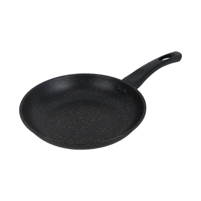 Royalford Elite RF12622 7-Pcs Forged Aluminium Cookware Set | Granite Non-Stick Coating| Glass Lids & Nylon Tools | PTFE & PFOA Free | 5-Layer Durable Construction