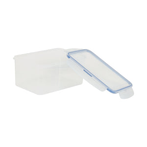 Royalford RF12630 4PCS Square Food Storage Container Set | BPA-Free PP Plastic Leak-Proof Lids | Freezer Safe Stackable Kitchen Storage Boxes for Fresh Food & Meal Prep