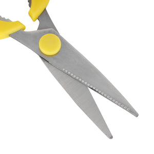Royalford RF12645 Kitchen Scissors 18PCS set| stainless steel blades & ergonomic PP handles| protective covers, stain-resistant, multi-purpose use for kitchen tasks|