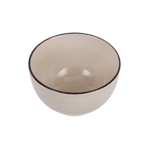 Royalford RF12670 Stoneware Bowl | 5.5 Inch Durable Serving Bowl | Microwave, Dishwasher  & Freezer Safe | Elegant Kitchen Tableware for Soup, Snacks & Dessert Use