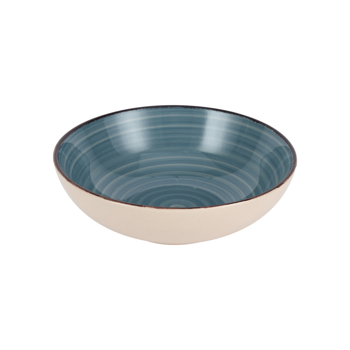 Royalford RF12673 Stoneware Soup Plate | 7.5 Inch Size |  Durable, Microwave, Dishwasher & Freezer Safe Design  | Elegant Serving Plate for Soup, Pasta &  Salad