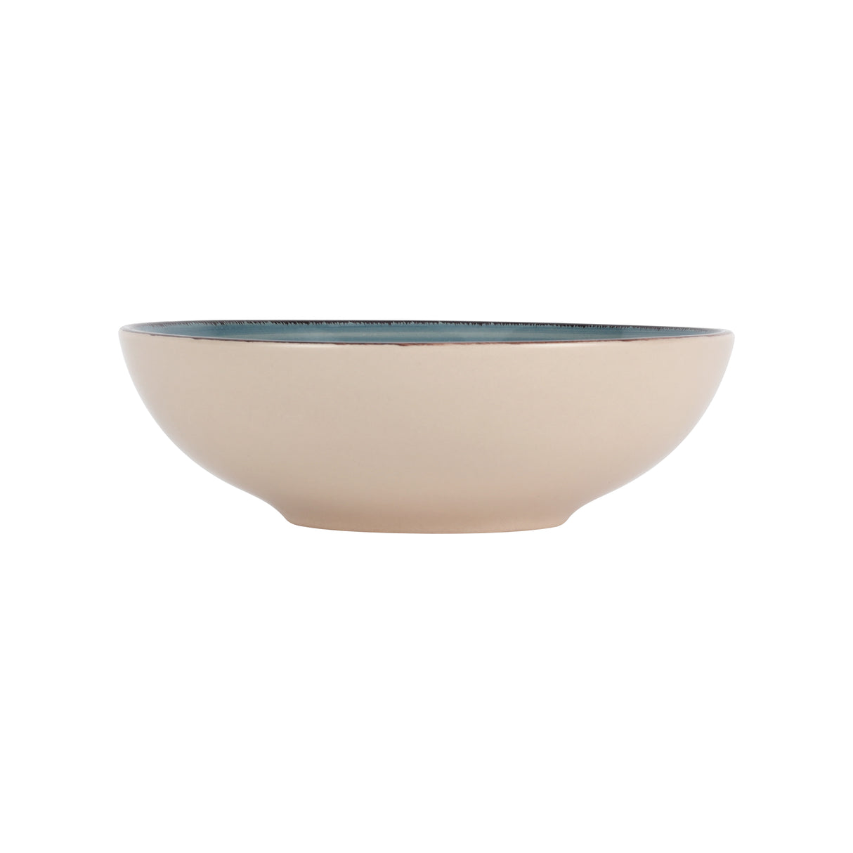 Royalford RF12673 Stoneware Soup Plate | 7.5 Inch Size |  Durable, Microwave, Dishwasher & Freezer Safe Design  | Elegant Serving Plate for Soup, Pasta &  Salad