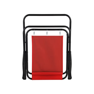 Royalford RF12688 Foldable Camping Chair | Strong Metal Frame | Waterproof and  Stain-Resistant Fabric | Portable Outdoor Garden, Beach &  Fishing Chair with Armrests