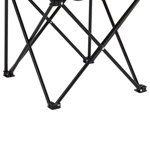 Royalford RF12689 Foldable Camping Chair with Carry Bag | Strong Metal Frame | Waterproof & Stain-Resistant Fabric | Portable Outdoor Chair for Camping, Beach & Picnic