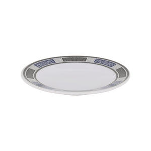 Royalford RF12706 10" melamine deep dinner plate| lightweight & chip-resistant with durable build| dishwasher & freezer safe, ideal for serving meals with style|
