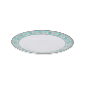 Royalford RF12707 10" melamine deep dinner plate| durable chip-resistant build and lightweight design| elegant finish, dishwasher and freezer safe for daily use|
