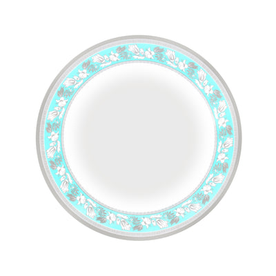 Royalford RF12707 10" melamine deep dinner plate| durable chip-resistant build and lightweight design| elegant finish, dishwasher and freezer safe for daily use|