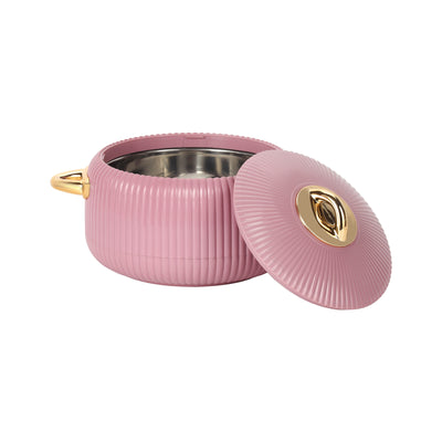 Royalford RF12712 Pearl Insulated Hot Pot 3PC Set |stainless steel inner casing| durable PP outer body and PU insulation to keep food hot| fresh and flavorful for longer.