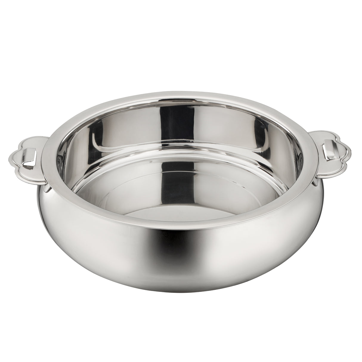 Royalford RF12716 Tuffah Stainless Steel Hot Pot 3500ml | Double Wall Vacuum Insulated Food Warmer | Secure Twist Lock Lid| Convenient Handles & Elegant Serving Design