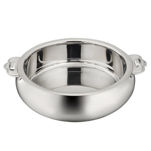 Royalford RF12716 Tuffah Stainless Steel Hot Pot 3500ml | Double Wall Vacuum Insulated Food Warmer | Secure Twist Lock Lid| Convenient Handles & Elegant Serving Design