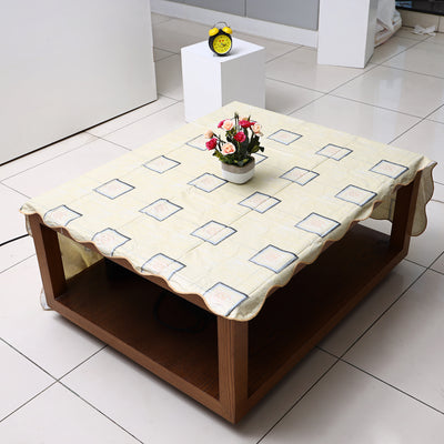 RoyalFord RF1272-TC PVC Table Cloth | Oblong Waterproof Decorative Table Cover | Durable Easy Clean Reusable Dining Kitchen Table Protector | Ideal for dining & events