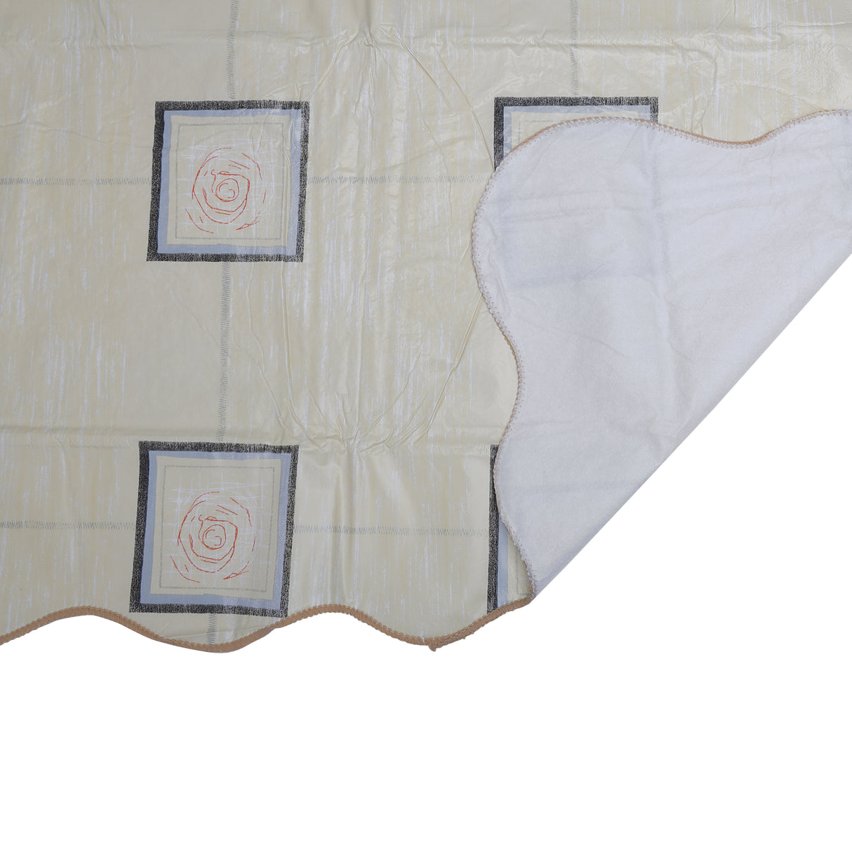 RoyalFord RF1272-TC PVC Table Cloth | Oblong Waterproof Decorative Table Cover | Durable Easy Clean Reusable Dining Kitchen Table Protector | Ideal for dining & events