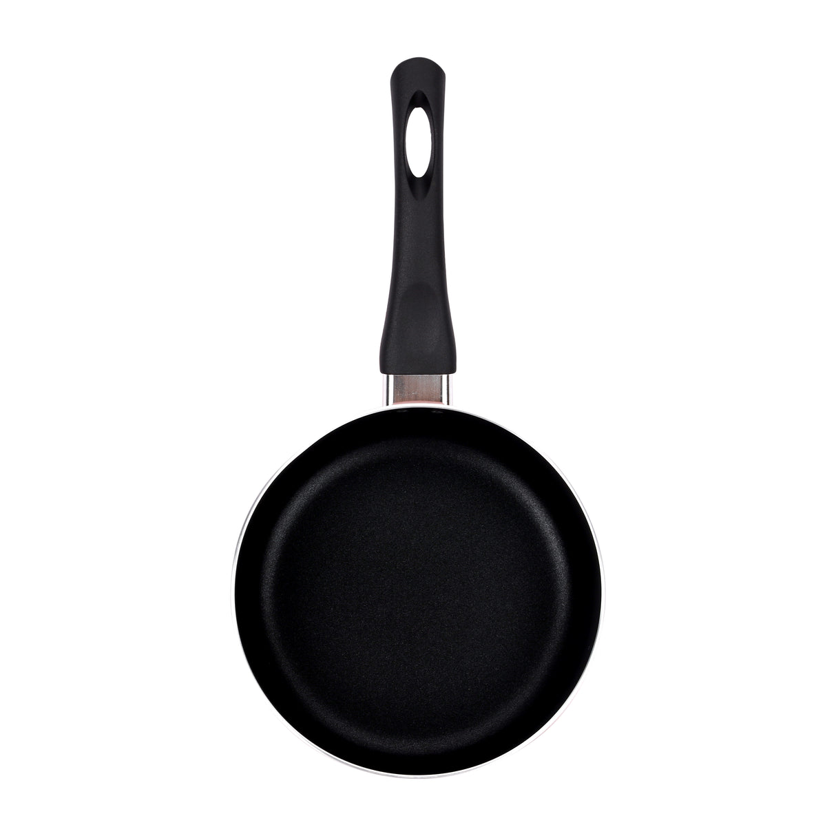 Royalford RF12731 18cm Non-Stick Saucepan |  Durable Aluminium Body | Easy Clean Interior Coating & Heat Resistant Ergonomic Handle | Perfect for Everyday Cooking Use