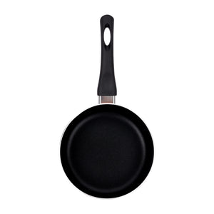 Royalford RF12731 18cm Non-Stick Saucepan |  Durable Aluminium Body | Easy Clean Interior Coating & Heat Resistant Ergonomic Handle | Perfect for Everyday Cooking Use