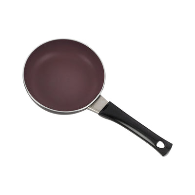 Royalford RF12732 Non Stick Mini Frypan 12cm| Durable Coating Bakelite Handle & Dishwasher Safe| Small Frying Pan Compact Lightweight for Eggs Snacks Quick Cooking Use