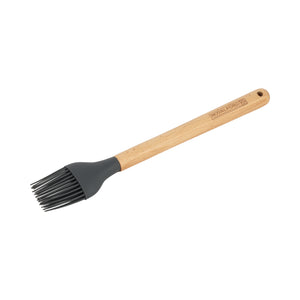 Royalford RF12752 Silicone Basting Brush Spatula with Wooden Handle | Heat Resistant | Food Grade | Non Stick Safe Durable Kitchen Oil Brush for Cooking & Baking BBQ