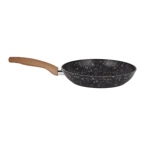 Royalford RF12754 Multistone Forged Aluminium 9-Piece Cookware Set | Granite Non-Stick Coating | Induction Compatible Pots & Pans with Glass Lids and Soft Touch Handles