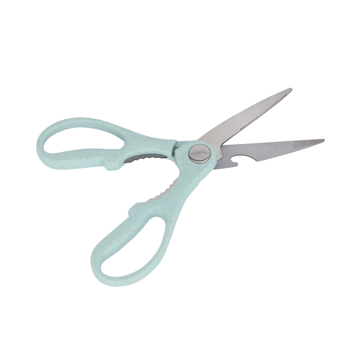Royalford RF12755 4PC Kitchen Gadget Set with Cutting Board, Utility Knife  and  Y-Peeler | 3-in-1 Kitchen Scissors | Stainless Steel Blades | Durable PP Handles