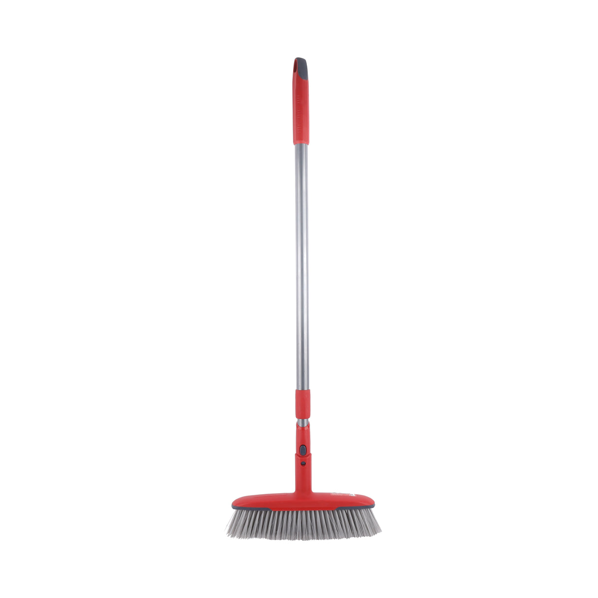 Royalford RF12756 Easy Broom with Iron Handle 31cm | One-Click Series Floor Broom | 143cm Long Handle | Heavy Duty Cleaning Brush | Perfect for Home & Commercial Use