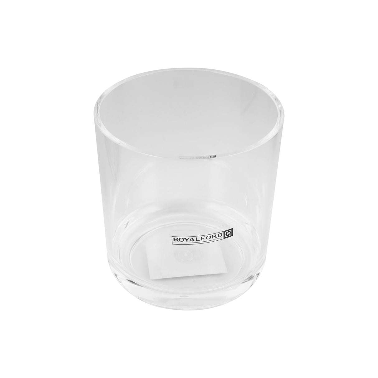 Royalford RF12761 400ML acrylic jar with lid| clear, durable, odor-free, lead-free storage container| ideal for dry fruits, snacks, spices, and kitchen organization|