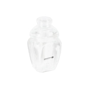 Royalford RF12767 Multipurpose Acrylic Storage Jar 350ML with Lid | Clear Durable Food Storage Container for Spices, Dry Fruits,  Snacks, Tea & Coffee Kitchen Organizer
