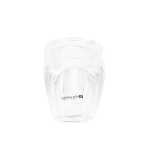 Royalford RF12767 Multipurpose Acrylic Storage Jar 350ML with Lid | Clear Durable Food Storage Container for Spices, Dry Fruits,  Snacks, Tea & Coffee Kitchen Organizer