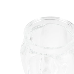 Royalford RF12767 Multipurpose Acrylic Storage Jar 350ML with Lid | Clear Durable Food Storage Container for Spices, Dry Fruits,  Snacks, Tea & Coffee Kitchen Organizer
