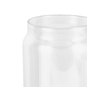 Royalford RF12774 Borosilicate Glass Storage Jar | Airtight Bamboo Lid and Silicone Seal| BPA Free Odor Free Kitchen Container for Pasta, Coffee, Spices & Dry Foods