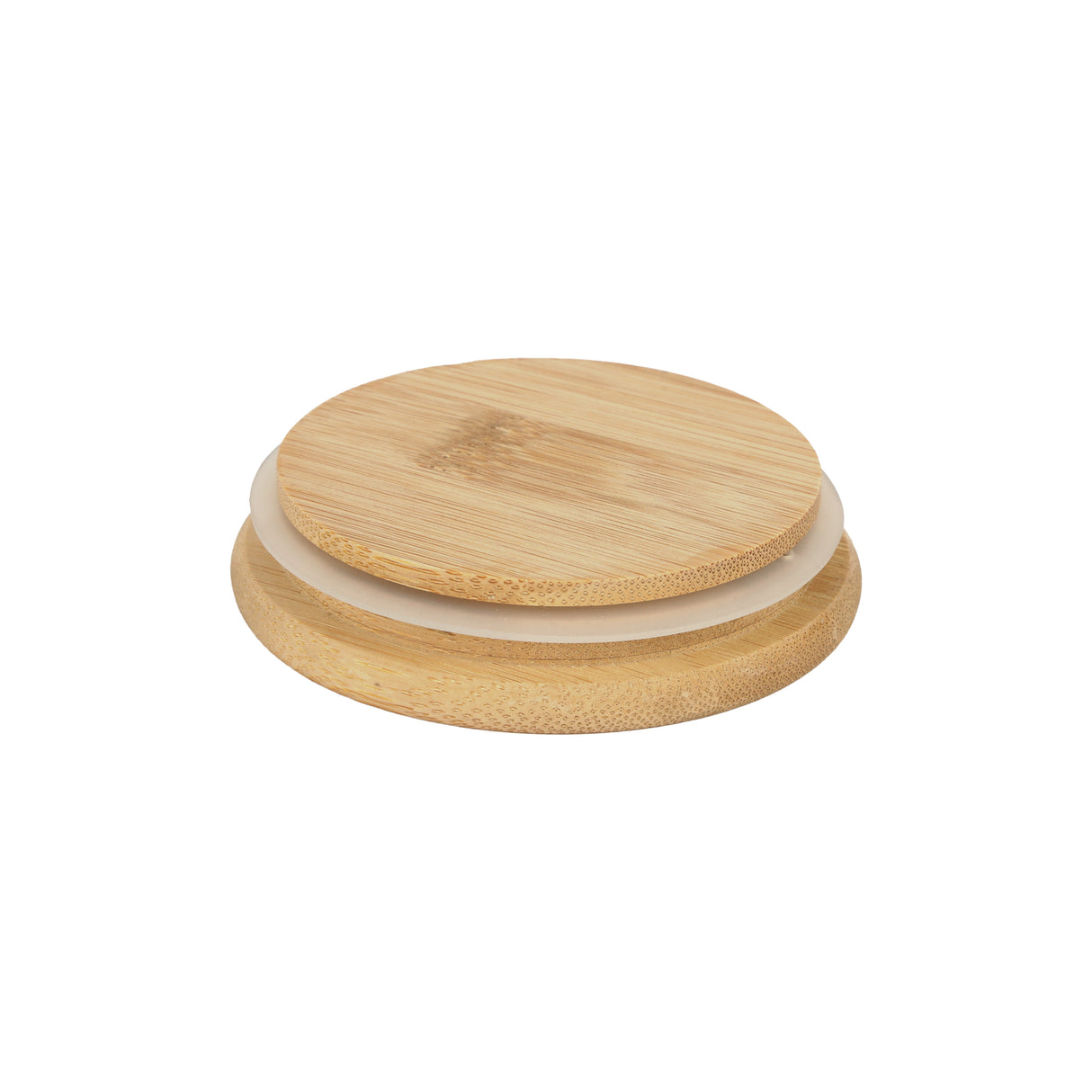 Royalford RF12774 Borosilicate Glass Storage Jar | Airtight Bamboo Lid and Silicone Seal| BPA Free Odor Free Kitchen Container for Pasta, Coffee, Spices & Dry Foods