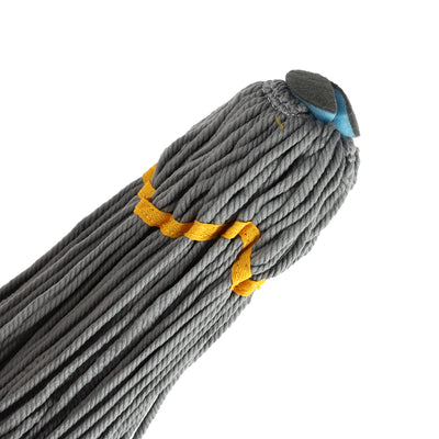 Royalford RF12782 Twist Mop with Iron Handle | Microfiber Self-Wringing Floor Mop 128cm Long Handle | Fast Dehydration System | Heavy Duty Cleaning for All Floor Types