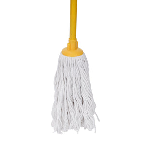 Royalford RF12784 Clean Glide Cotton Mop| super absorbent string head for efficient floor cleaning| durable, easy wringing, quick drying, ideal for home & commercial use|