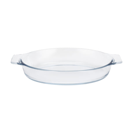Royalford RF12792 Borosilicate Glass Baking Tray 800ML| oven, freezer & dishwasher safe| BPA-free bake & serve dish with transparent design for baking and serving|