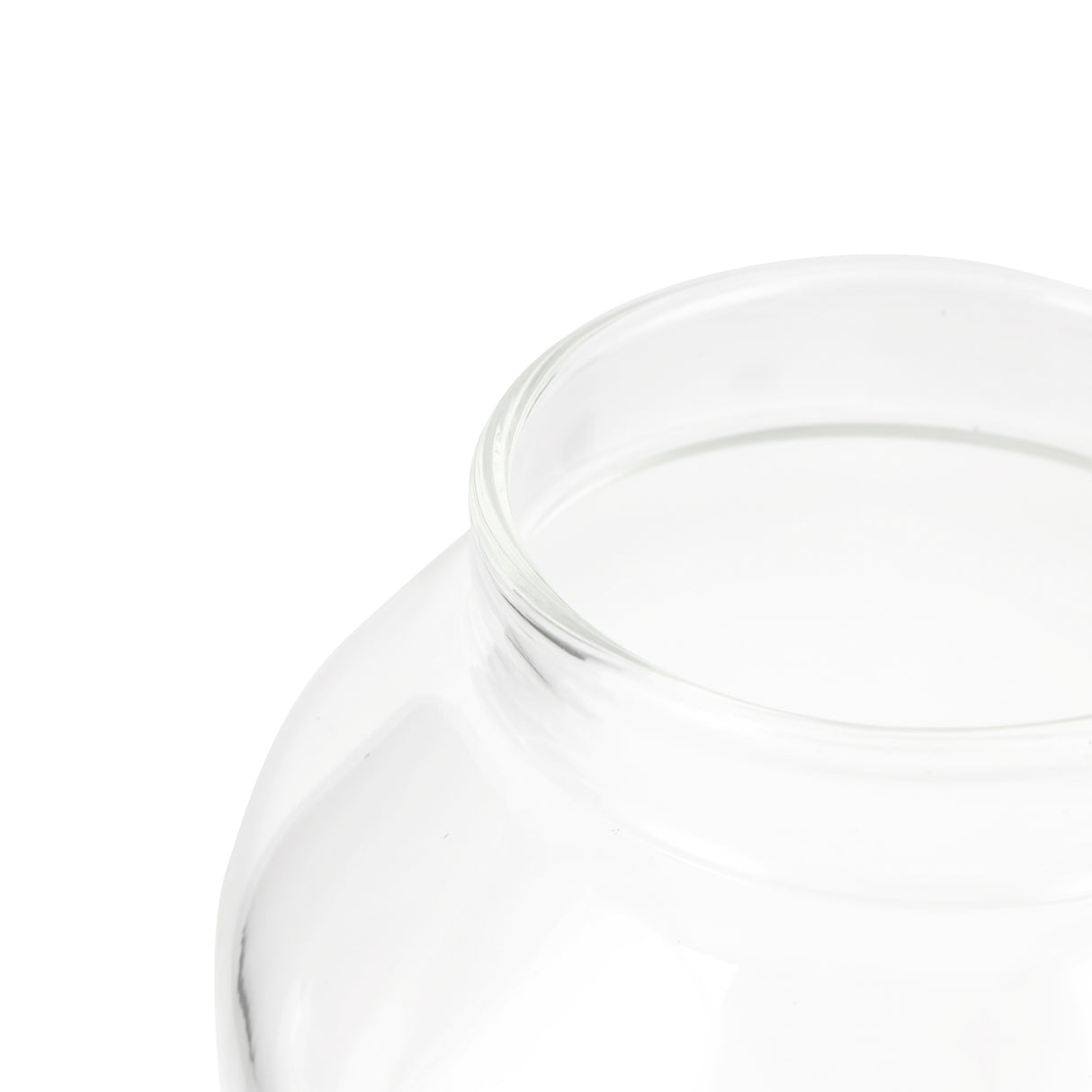 Royalford RF12793 Borosilicate Glass Storage Jar 1500ml | Airtight Bamboo Lid | BPA Free Transparent Kitchen Container for Coffee,  Pasta, Snacks and Dry Food Storage