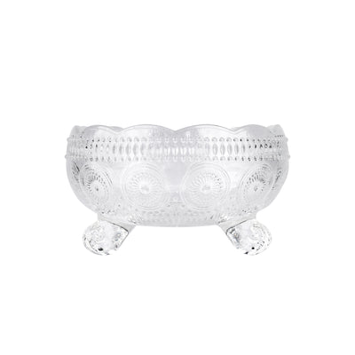 Royalford RF12796 premium glass candy jar with lid| durable soda lime glass & elegant design| ideal for storing candies, dry fruits, snacks, freezer and multipurpose use|