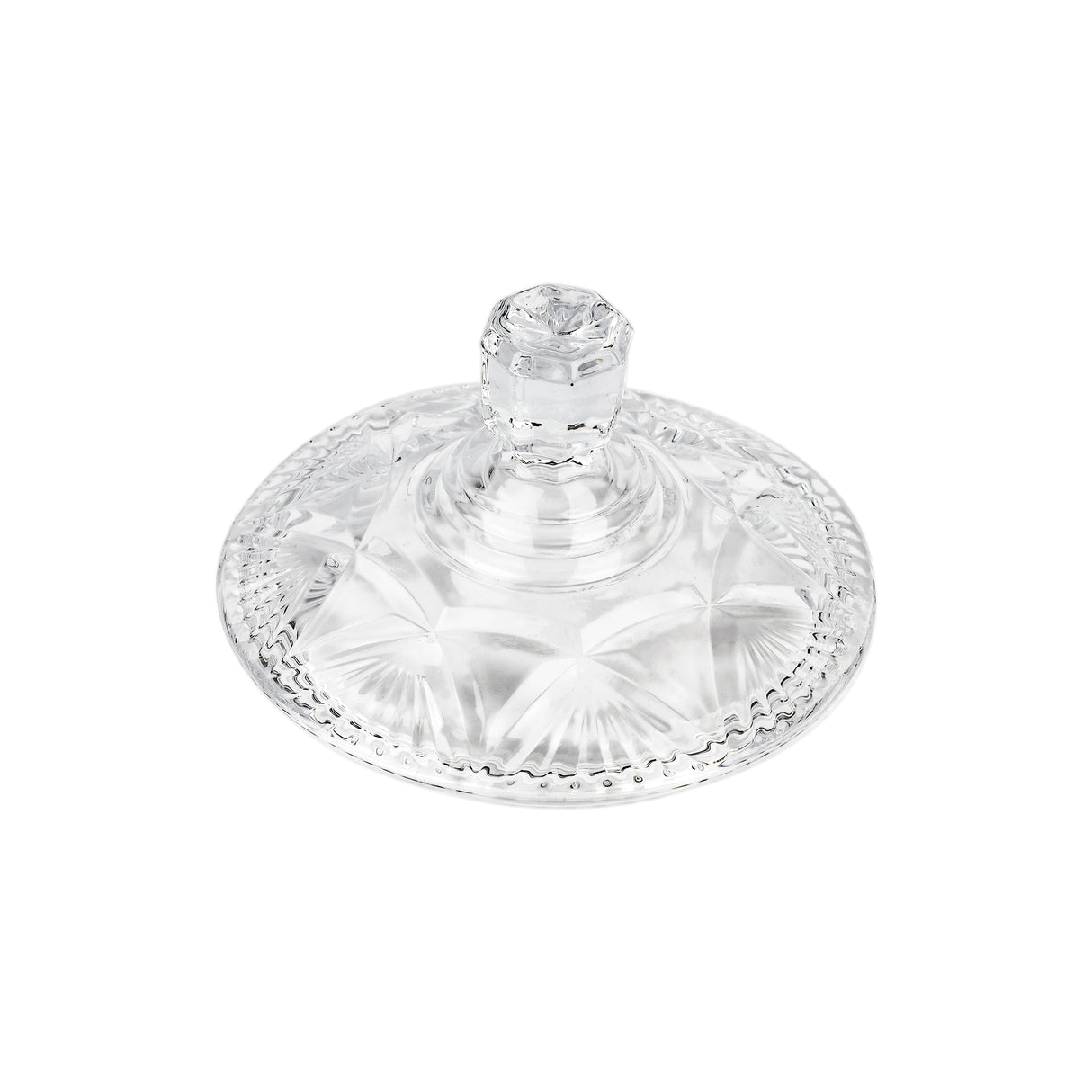 Royalford RF12798 Premium Glass Candy Jar with Lid| made from lead-free soda-lime glass & odor-free| dishwasher safe, ideal for storing candies, dry fruits & snacks|